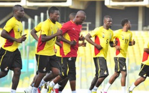 black stars trainins train