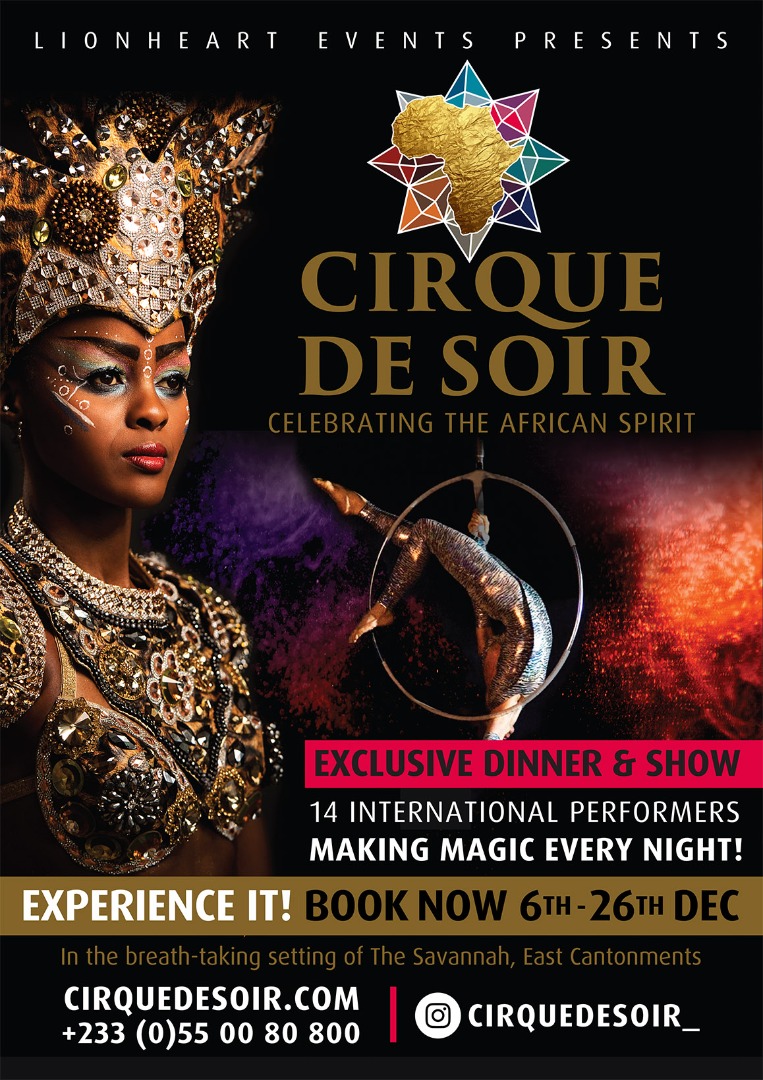LionHeart Events Presents: ‘Cirque De Soir’ [Celebrating the African ...